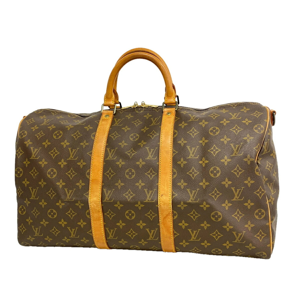 Louis Vuitton Bags - Boston Monogram Keepall Bandoulière 50 M41416 Brown Men'...
